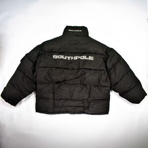 Vintage Southpole Y2K Spellout Puffer Heavy Winter Jacket - XL